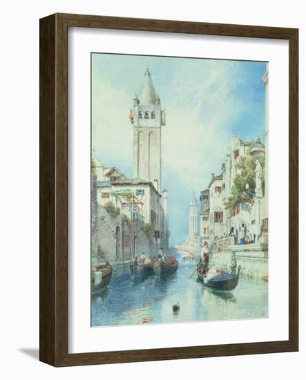 Venice-Myles Birket Foster-Framed Giclee Print