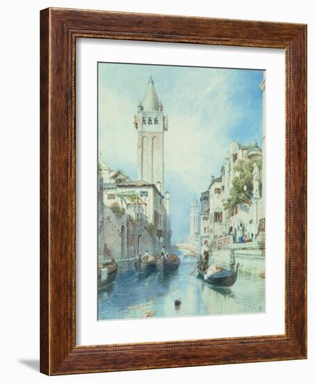 Venice-Myles Birket Foster-Framed Giclee Print