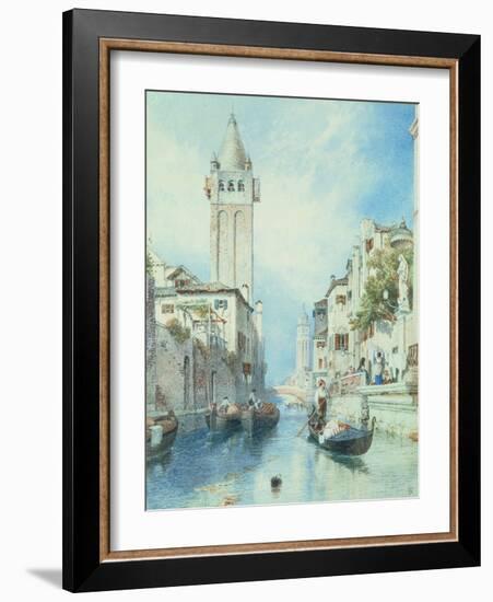 Venice-Myles Birket Foster-Framed Giclee Print