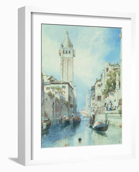 Venice-Myles Birket Foster-Framed Giclee Print