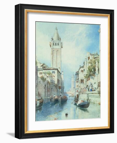 Venice-Myles Birket Foster-Framed Giclee Print