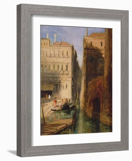 Venice-James Holland-Framed Giclee Print