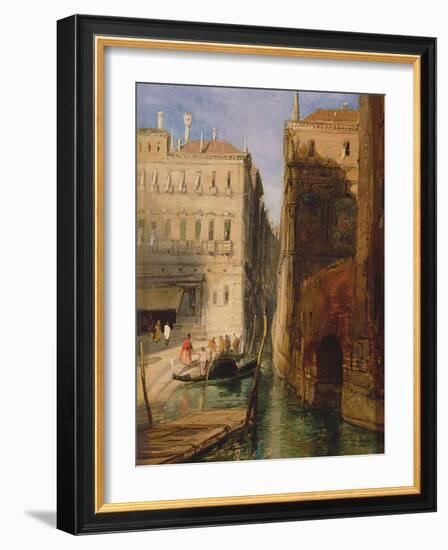 Venice-James Holland-Framed Giclee Print