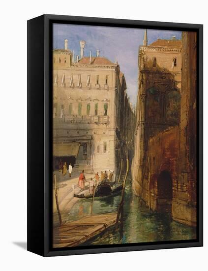 Venice-James Holland-Framed Premier Image Canvas