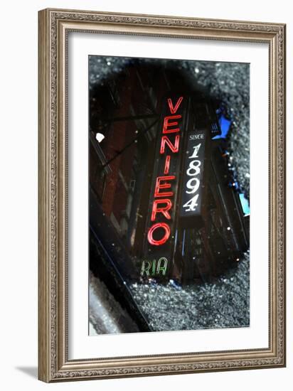 Veniero's Bakery Reflection-null-Framed Photo