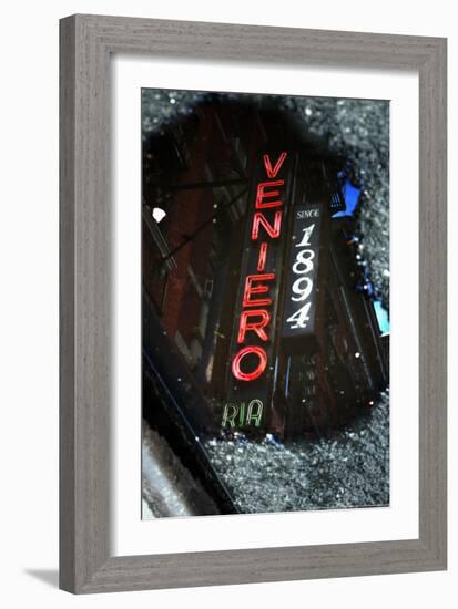 Veniero's Bakery Reflection-null-Framed Photo