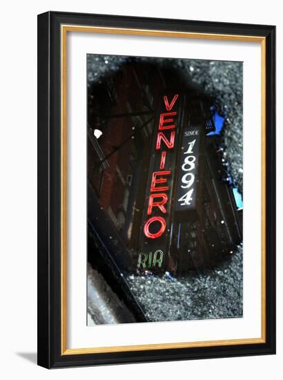 Veniero's Bakery Reflection-null-Framed Photo