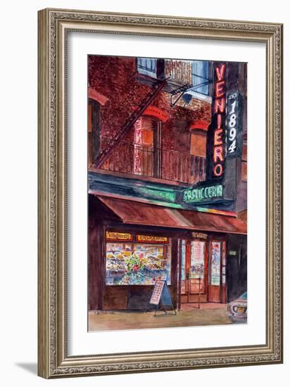 Venieros Pasticeria, 2017-Anthony Butera-Framed Giclee Print