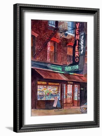 Venieros Pasticeria, 2017-Anthony Butera-Framed Giclee Print