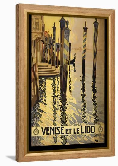 Venise Di Lido-null-Framed Premier Image Canvas