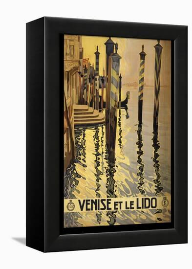 Venise Di Lido-null-Framed Premier Image Canvas