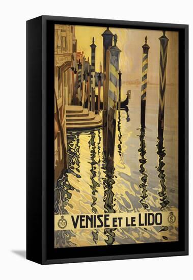 Venise Di Lido-null-Framed Premier Image Canvas