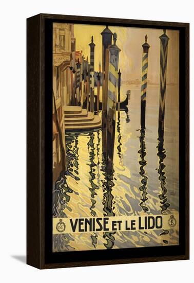 Venise Di Lido-null-Framed Premier Image Canvas