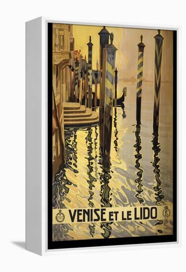 Venise Di Lido-null-Framed Premier Image Canvas