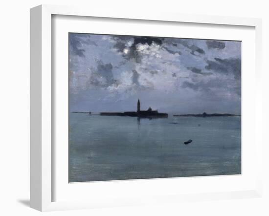 Venise : la nuit sur la lagune-Jules Bastien-Lepage-Framed Giclee Print