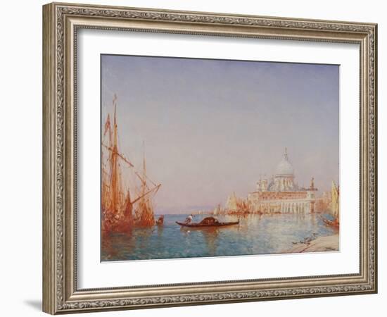 Venise, la Salute, effet du matin-Félix Ziem-Framed Giclee Print