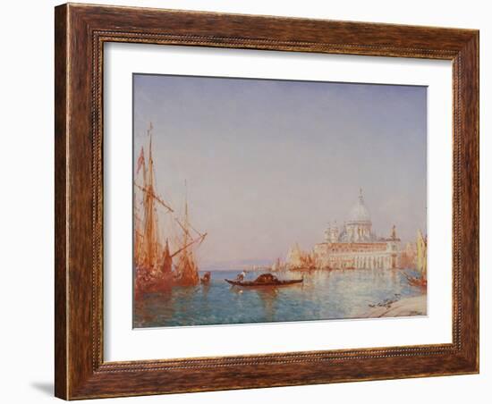 Venise, la Salute, effet du matin-Félix Ziem-Framed Giclee Print