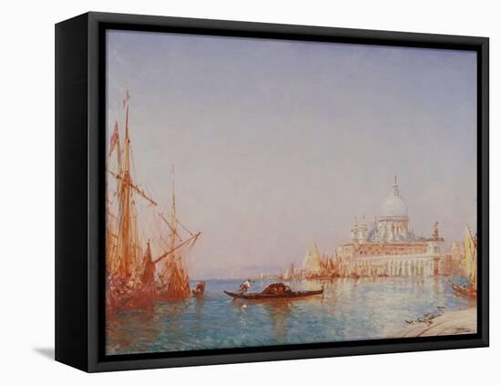 Venise, la Salute, effet du matin-Félix Ziem-Framed Premier Image Canvas
