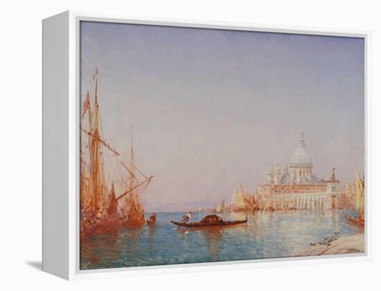 Venise, la Salute, effet du matin-Félix Ziem-Framed Premier Image Canvas