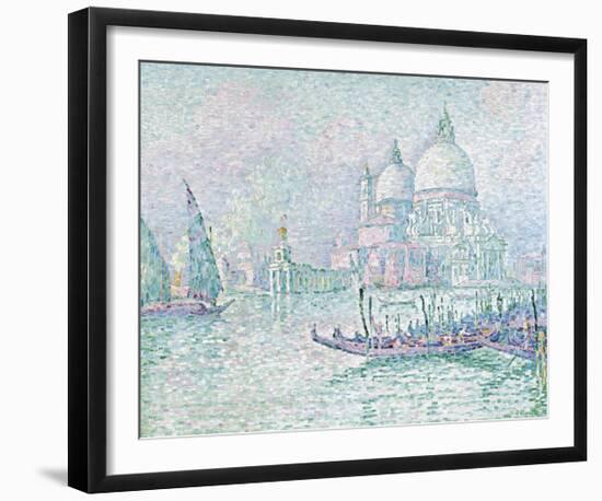 Venise. La salute. Vert. 1908-Paul Signac-Framed Premium Giclee Print