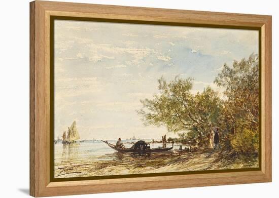 Venise, Mazorbo-Félix Ziem-Framed Premier Image Canvas