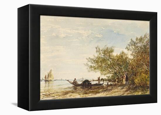 Venise, Mazorbo-Félix Ziem-Framed Premier Image Canvas