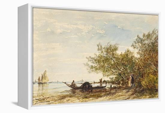 Venise, Mazorbo-Félix Ziem-Framed Premier Image Canvas