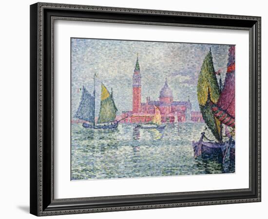 Venise, Saint-Georges, 1908-Paul Signac-Framed Giclee Print