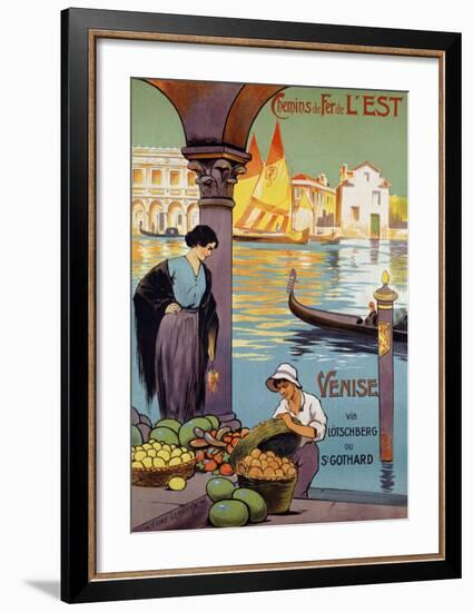 Venise-Louis Lessieux-Framed Giclee Print