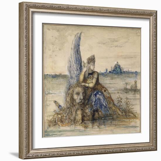 Venise-Gustave Moreau-Framed Giclee Print