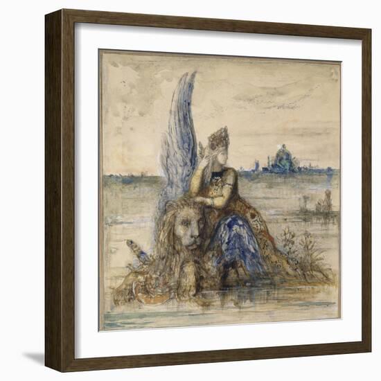 Venise-Gustave Moreau-Framed Giclee Print