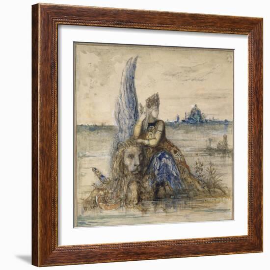 Venise-Gustave Moreau-Framed Giclee Print