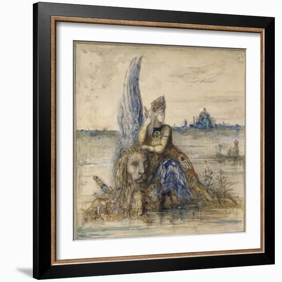 Venise-Gustave Moreau-Framed Giclee Print