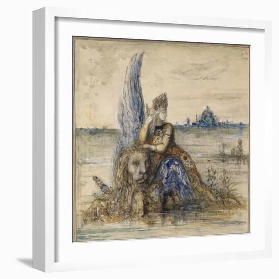 Venise-Gustave Moreau-Framed Giclee Print