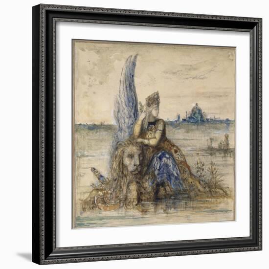 Venise-Gustave Moreau-Framed Giclee Print