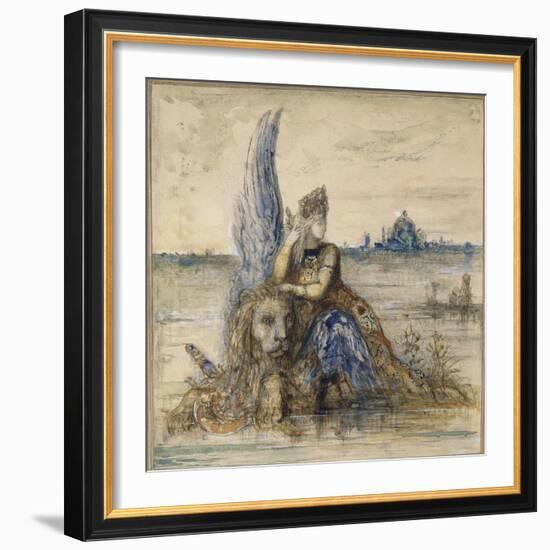 Venise-Gustave Moreau-Framed Giclee Print