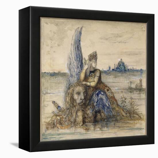 Venise-Gustave Moreau-Framed Premier Image Canvas