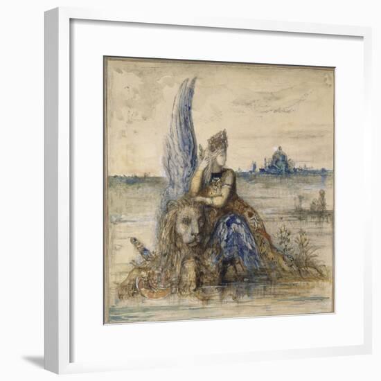 Venise-Gustave Moreau-Framed Giclee Print