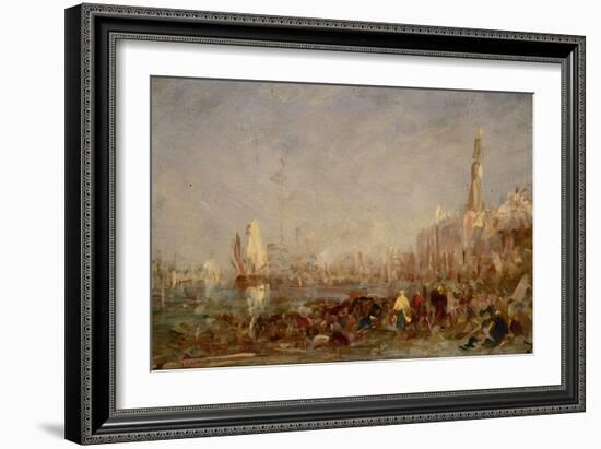 Venise-Félix Ziem-Framed Giclee Print