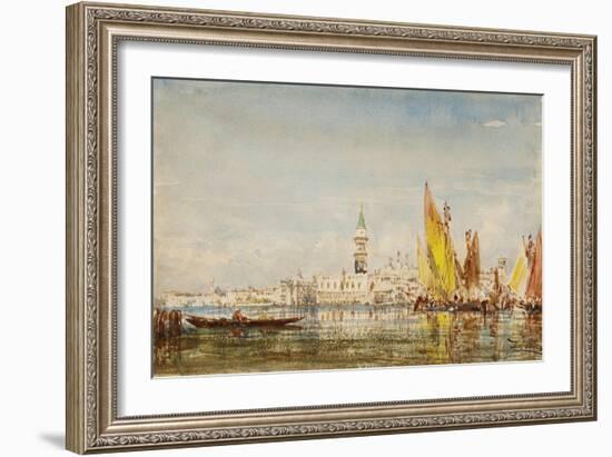 Venise-Félix Ziem-Framed Giclee Print