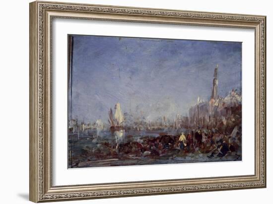 Venise-Félix Ziem-Framed Giclee Print