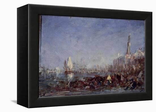 Venise-Félix Ziem-Framed Premier Image Canvas