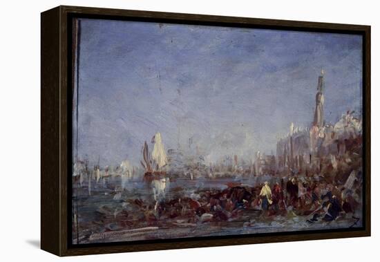 Venise-Félix Ziem-Framed Premier Image Canvas