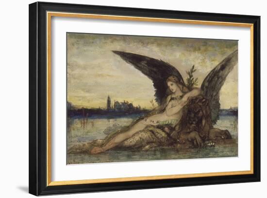 Venise-Gustave Moreau-Framed Giclee Print