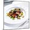 Venison Fillet with Sprout Leaves and Chanterelle Mushrooms-Stefan Braun-Mounted Photographic Print