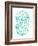 Venn by Pen: Be, Do, Breathe Poster-Satchel & Sage-Framed Art Print