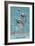 Ventura, California - Dolphins-Lantern Press-Framed Premium Giclee Print