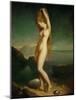 Venus Anadyomene, 1838, Salon 1839 Canvas 65.5 x 55 cm R.F. 2262.-Theodore Chasseriau-Mounted Giclee Print