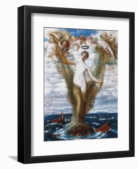 Venus Anadyomene, 1872-Arnold Bocklin-Framed Giclee Print