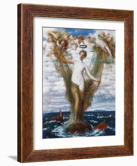 Venus Anadyomene, 1872-Arnold Bocklin-Framed Giclee Print